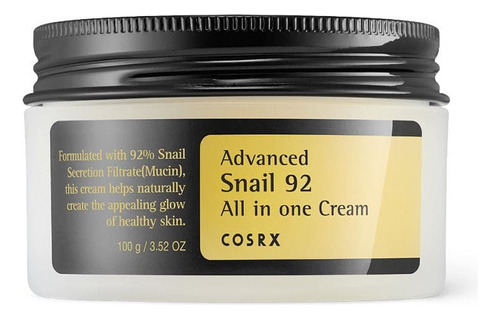 Crema Baba De Caracol Cosrx Snail Mucin 92