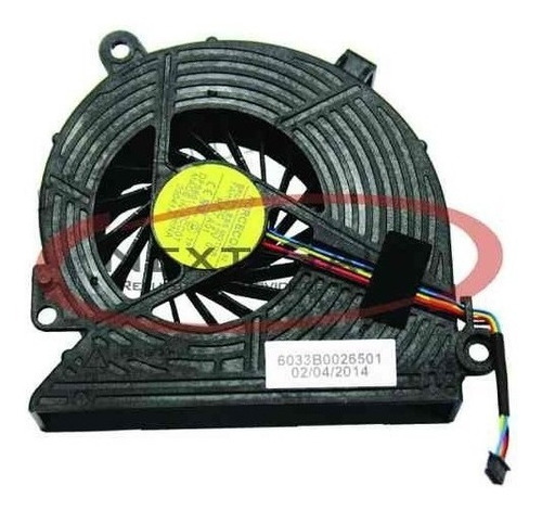 Imagen 5 de 5 de Fan Cooler Alo Hp Compaq 18 12v 6033b0026501 Original