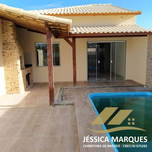 Imagem 1 de 14 de Casa Com 2 Quartos Com Piscina Em Unamar - Cabo Frio Jmc67-1