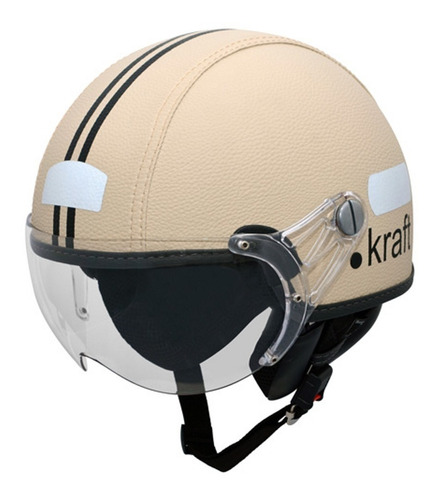 Capacete Kaft Plus Abs Viseira 2mm Rem. Engate Ráp. 58