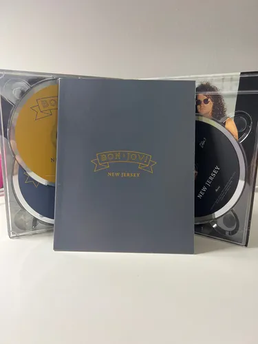 Box Cd + Dvd Bon Jovi New Jersey - Super Deluxe Edição