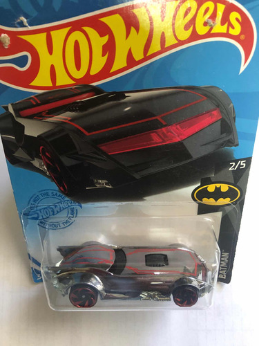 Hot Wheels The Batman Batmobile Plateado Sin Abrir Hermoso!