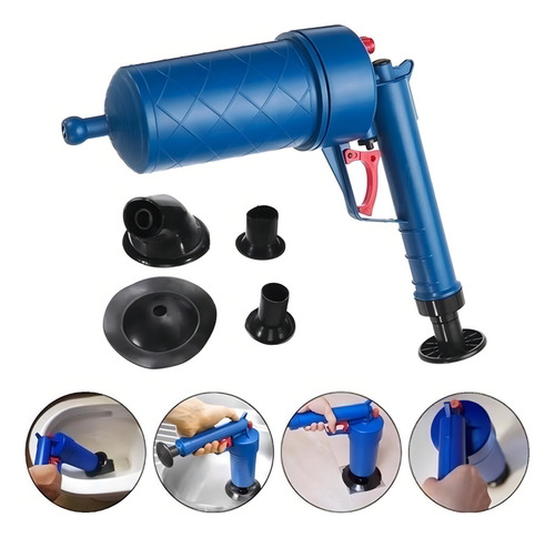 Pistola Destapador Sopapo Cañerias Baños Tinas Inodoro
