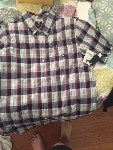 Camisa Dc Original M/corta Nuev Talle Niño Xl ( T 16)