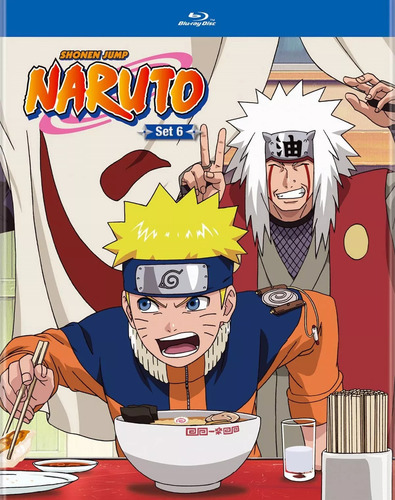 Serie Blu Ray Naruto Set 6 Nuevo Original Sellado Inglés