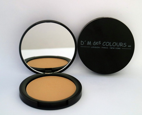 Polvo Compacto Maquillaje Sellador #02medio D'm Des Colours