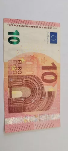 Billete 10 Euros , Europa Moneda Colección @