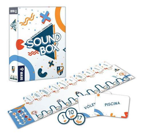 Sound Box Devir Party Game Cooperativo 4 A 7 Jug. +8 Años