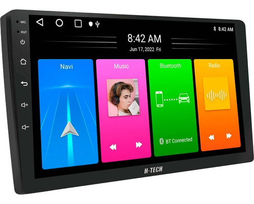 Central Multimidia 9pol Android Espelhamento Usb Bt Ht9230ca