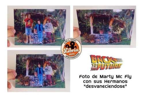 Foto Hermanos Mcfly Que Se Desvanece - Volver Al Futuro
