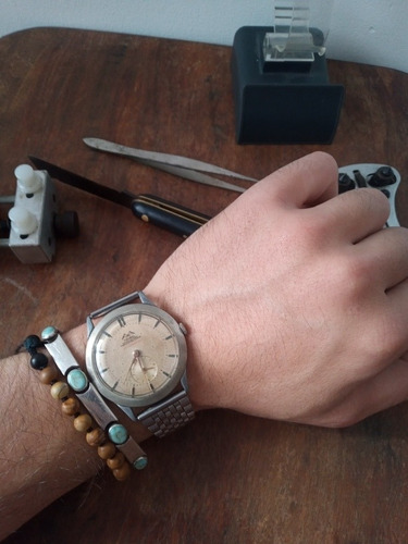 Reloj Thusal Ancre 15 Rubis A Cuerda De Las Años 50s (Usado)