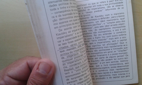 Bolsilivro O Que É Imperialismo? - Afrânio - Sublinhados (Usado)