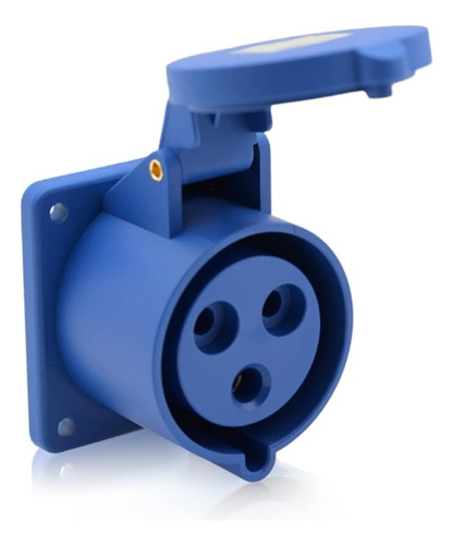 Enchufe Industrial Hembra Embutido 16a 220v 2p+t / Stanford
