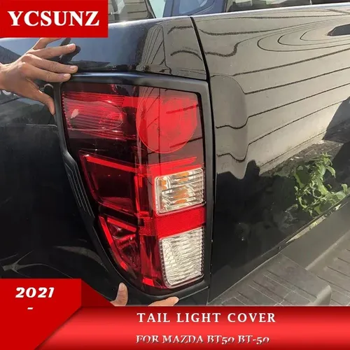 Universal En Mazda Bt50 Pro 2021-2024 Pantalla De Cola Negra