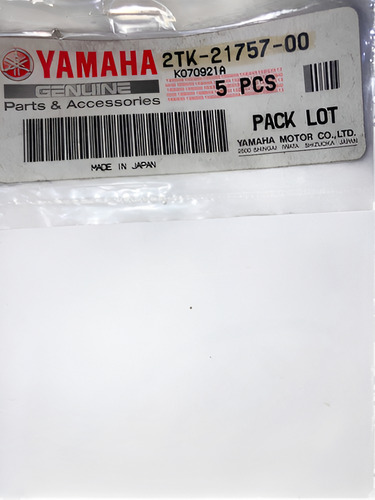Arruela Especial Parafuso R1 Ano 2010. 2tk2175700