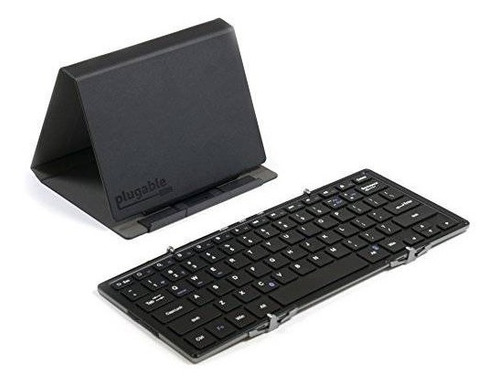 De Tamaño Completo Teclado Plegable Bluetooth Enchufable Par