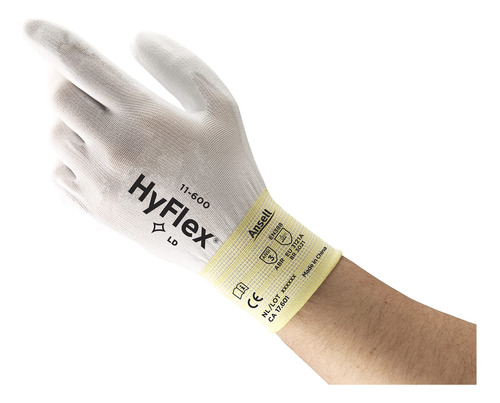 Ansell Hyflex 11-600 Guantes Industriales De Nailon Ligero C