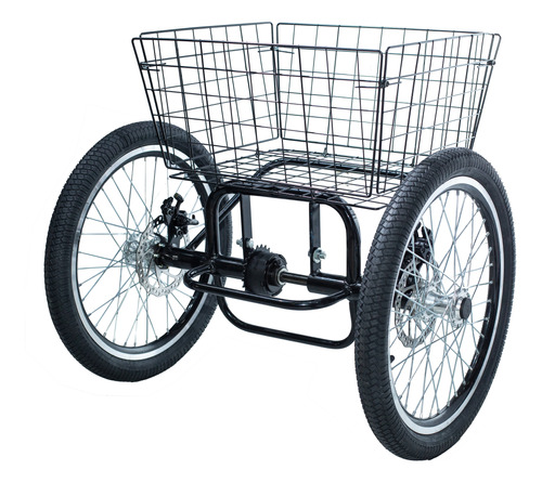 Kit Triciclo Bicicleta Com Rodas E Pneus Completo