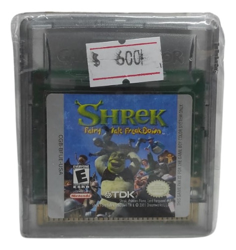 Sherk Fairy Tail Freakdown Original Gameboy Advance Sp (Reacondicionado)