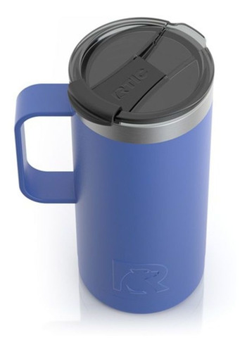 Imagen 2 de 9 de Taza Termica De Viaje Rtic Lilac Con Tapa, 16oz Pc
