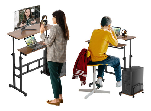 Escritorio Elevable Ajustable Para Computadora Y Oficina