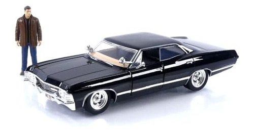 Sobrenatural 1:24 1967 Chevy Impala Die-cast Coche W 94sbn