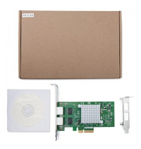 Placa Red Intel I350-t2 Am2 Gigabit Dual Pfsense Proxmox