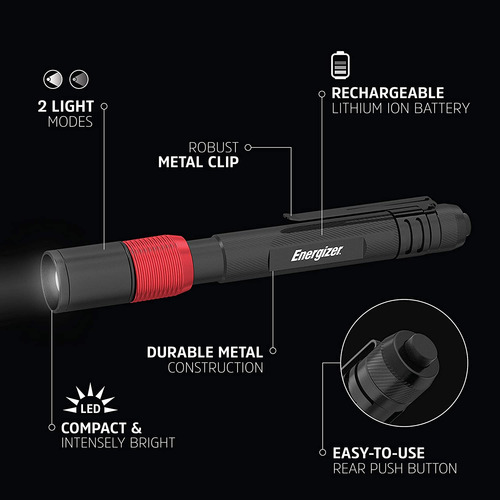 Linterna Tipo Bolígrafo Recargable X400, Linterna Led ...