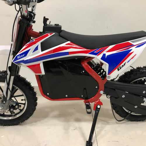 Imagen 3 de 15 de Gaf Minicross Electrica Mini Moto Croos Niños 0km Pitbike 50