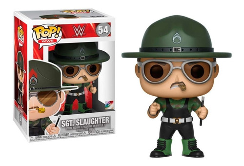 Funko Pop Wwe Sgt. Slaughter N°54 Nuevo Original 