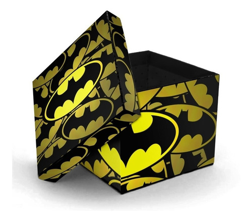 Caja De Madera Batman Para Regalo De Cumpleaños Hombre 12x12