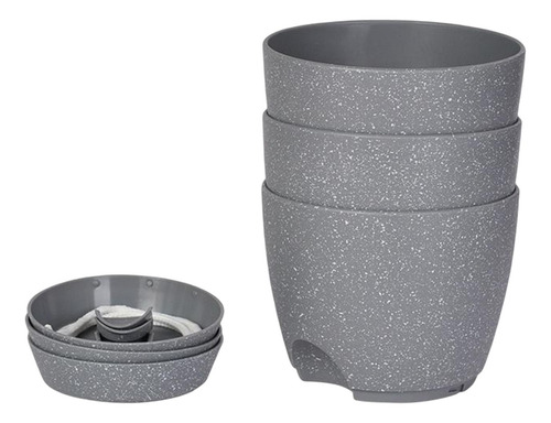 3 Uds Macetas De Riego Automático Contenedor De Macetas