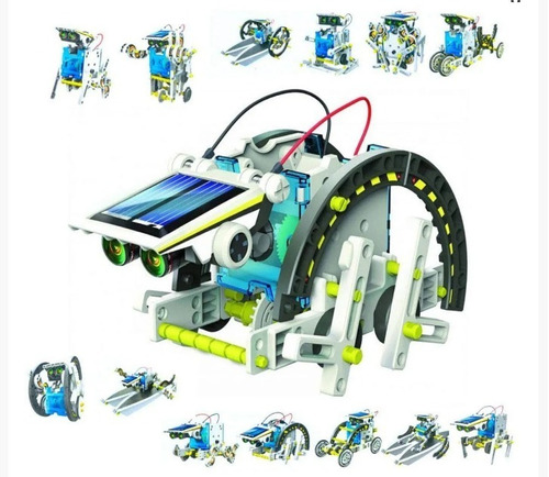 Kit De Robotica Solar 13 En 1 Educativo Creativo Ciencia