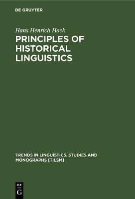 Libro Principles Of Historical Linguistics - Hans Henrich...