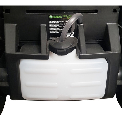 Hidrolavadora eléctrica Forest & Garden H 9150RM de 2kW con 150bar de presión máxima 127V - 60Hz