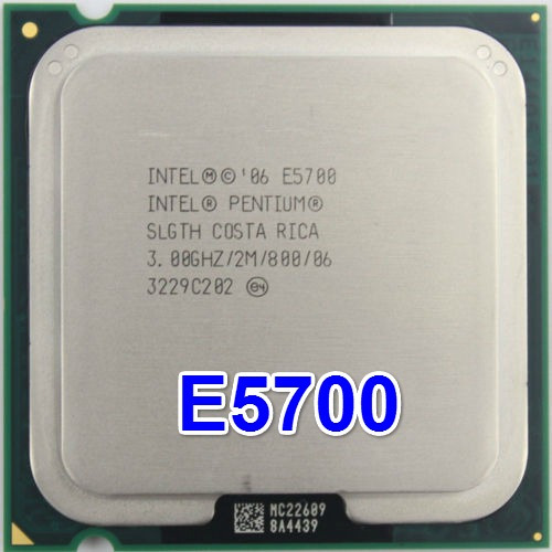 Intel® Pentium® Dual Core E5700 3.0ghz/2mb/800/ Lga 775