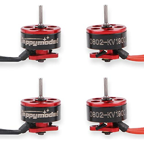 4 Motores Sin Escobillas 0802 19000kv 1s Se0802 Para Dron De