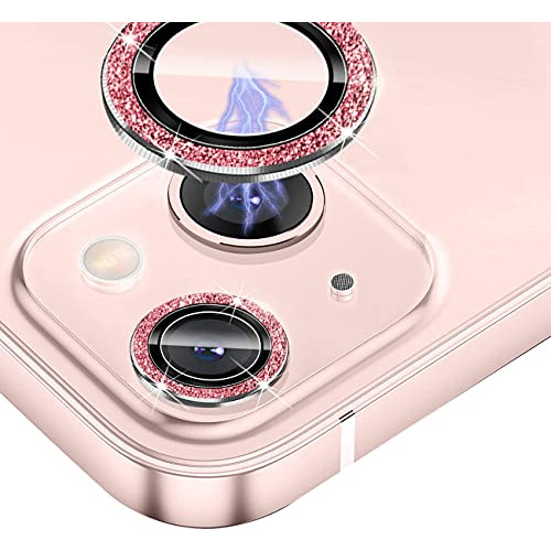 Jolojo Bling Camera Lens Protector Compatible For iPhone 13(