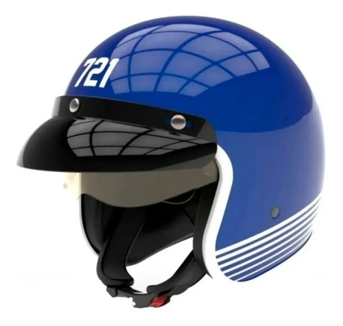 Casco Moto Abierto Hawk 721 Colors 