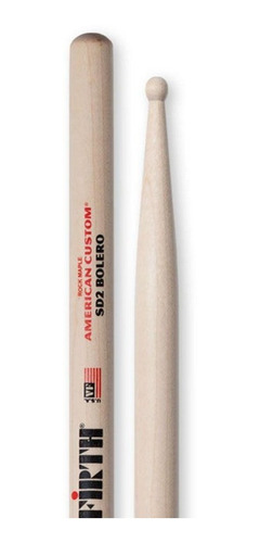 Baqueta Vic Firth American Custom Maple Sd2 Bolero - Usa 