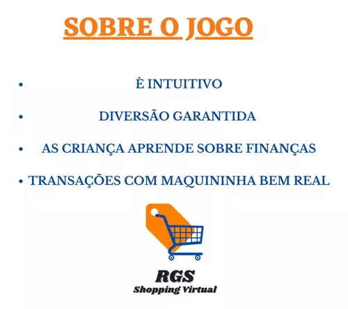 Jogo Super Banco Imobiliário Tabuleiro Estrela