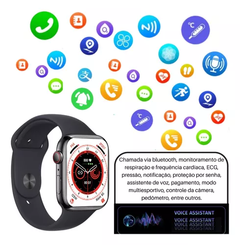 Relogio De Pulso Inteligente Medical Smartwatch Band Digital