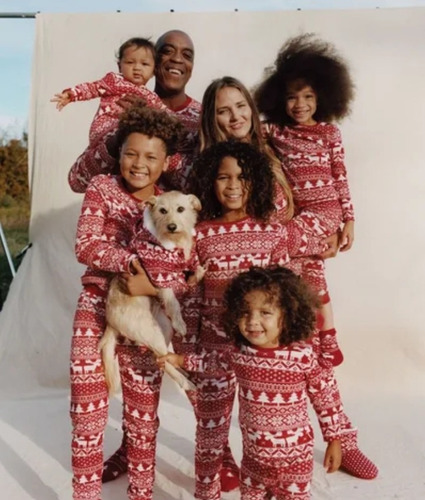 Pijamas Navideñas Familiares Todas Tallas Navidad 