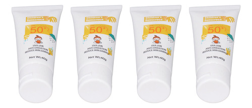 Protector Solar Para Bebés, 4 Unidades, 40 G, Spf 50, Hidrat