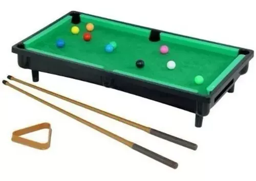 Mesa De Bilhar Snooker Infantil Sinuca Menina ou Menino - Braskit