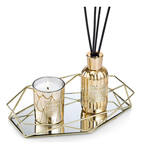 Difusor De Fragancia De Lirio Y Jazmín, Decoración Hogar