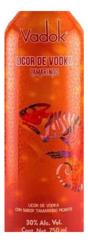 Pack De 6 Licor De Vodka Vadok Tamarindo 750 Ml