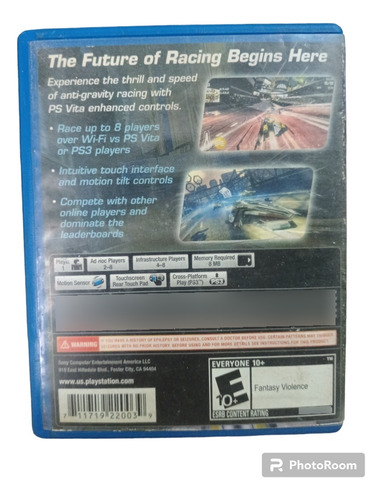 Wipeout 2048 Psvita