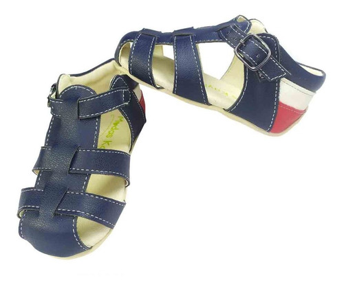 Sandalia Zapato Para Bebé - Precaminante - Cuero Trujillano