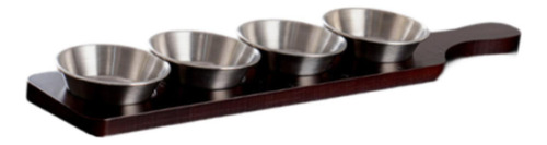 Juego De Platos Compatible Con Salsa Plata Con 4 Rejillas.